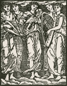 Uden titel af Edward Coley (after) Burne Jones