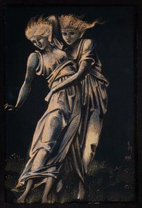 A Design for Metal (kropsfarve forstærket med guld på sort papir)