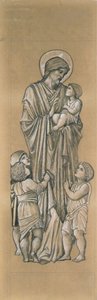 Kristus velsigner de små børn af Edward Coley Burne Jones