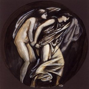 Orpheus leder Eurydice fra Hades, design til Graham-klaveret