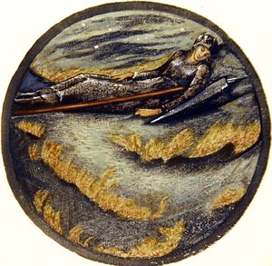 Blomsterbogen: XIX. Flamme Hede af Edward Coley Burne Jones