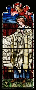 Ashton Under Lyne, Albion Congregational Church, Morris & Co., Edward Burne-Jones, St Matthew, 1896 af Edward Burne Jones
