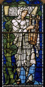 Edinburgh, St Giles Cathedral, Morris & Co., Edward Burne-Jones, Maria, 1886 af Edward Burne Jones