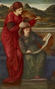 Musik, 1877 af Edward Burne Jones