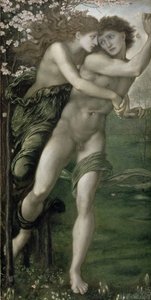 Phyllis og Demophoon, 1870 af Edward Burne Jones