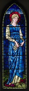 Rottingdean, St. Margaret, Morris & Co., Edward Burne-Jones, St. Margaret, 1894 af Edward Burne Jones