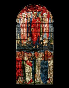 Ascension Window, 1885 (farvet glas) af Edward Burne Jones