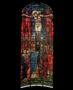 The Crucifixion Window, 1888 (farvet glas) af Edward Burne Jones