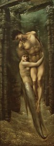 Havets dybder, 1886 af Edward Burne Jones