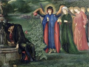 Drømmen om fair kvinder af Edward Burne Jones