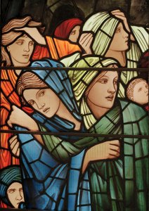 The Last Judgment Window, detalje, 1897 (farvet glas) af Edward Burne Jones