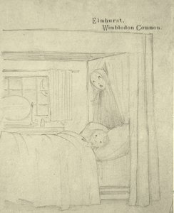 Malernes drøm (se også 360403) af Edward Burne Jones