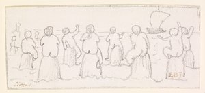 Sirenerne, ca. 1878 af Edward Burne Jones