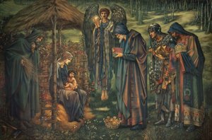 Stjernen fra Betlehem, 1888-91 af Edward Burne Jones