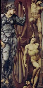 Lykkehjulet af Edward Burne Jones