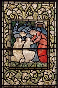 Wilden, All Saints, Morris & Co., Edward Burne-Jones, John Henry Dearle (1859-1932), Reception into Paradise, 1902-1914, Louisa, Alfred, The Baldwins, Premierminister, Methodist, Worcestershire, Arts &