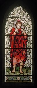 Wilden, All Saints, Morris & Co., Edward Burne-Jones, John Henry Dearle (1859-1932), The Good Shepherd, 1902-1914, Louisa, Alfred, The Baldwins, Premierminister, Methodist, Worcestershire, Arts & Craft