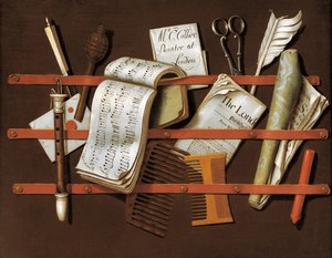 Brevstativ, ca 1698