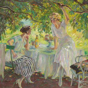 Afternoon Tea (olie på lærred)