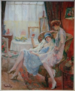 Besøg i studiet af Edward Cucuel