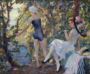 De badende af Edward Cucuel