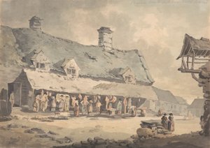 Corwen Marketplace, North Wales af Edward Dayes