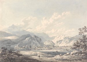 Cumberland Landskab af Edward Dayes