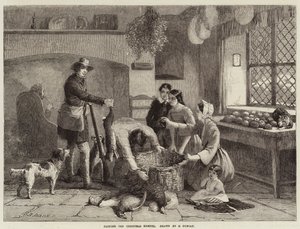 Pakning af julekurven af Edward Duncan