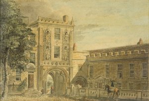 Nordlig udsigt over College Gateway af Edward Eyre