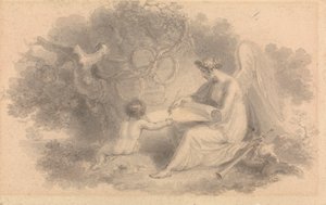 Allegori om Napoleons kampe af Edward Francis Burney