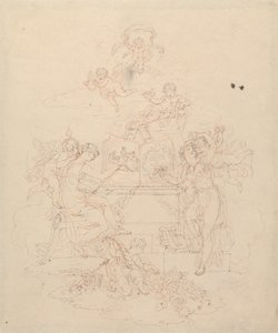 Allegori om maleri og litteratur af Edward Francis Burney