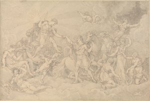 Apollo og Phaeton af Edward Francis Burney
