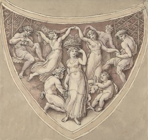 Bacchanalia af Edward Francis Burney