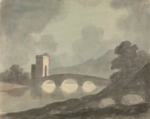 Bro og Tårn af Edward Francis Burney