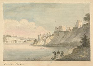 Chepstow Castle af Edward Francis Burney