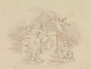 Design til illustrationer til Mozarts operaer af Edward Francis Burney