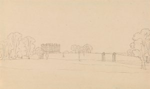 Fjernsyn over Easton Neston, Northants