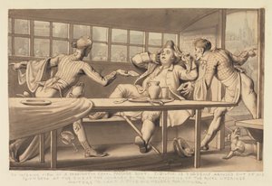 John Gilpin i Uxbridge Passage Boat af Edward Francis Burney