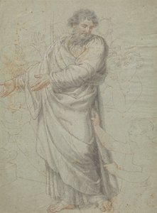 Studie til Skt. Pauls skikkelse af Edward Francis Burney