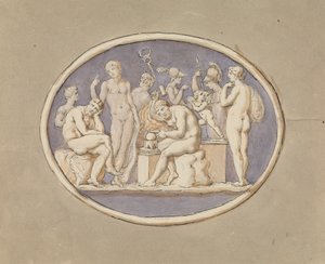 Vulcan og The Gods and Goddesses af Edward Francis Burney