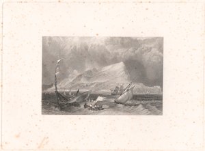 Gibraltar af Edward Francis Finden