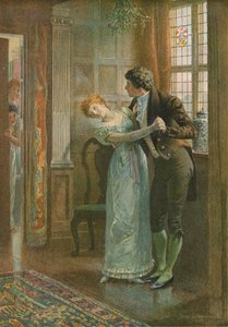 Under misteltenen af Edward Frederick Brewtnall