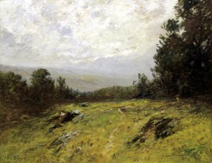 Hillside, 1908. af Edward Gay