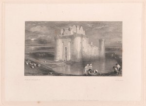 Caerlaverock Slot af Edward Goodall