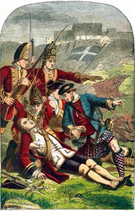 General James Wolfes død ved belejringen af Quebec, 1759 c1870