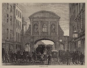 Temple Bar af Edward Henry Fahey
