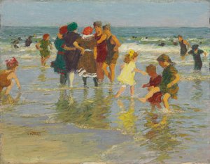 Strandscene,