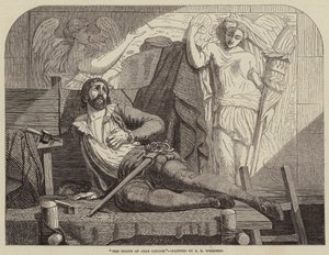 Jean Goujons død af Edward Henry Wehnert