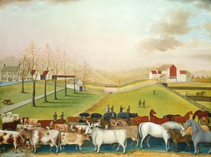 Cornell Farm af Edward Hicks