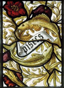 Pownall Hall, Shrigley & Hunt (1873-1982), Edward Holmes Jewitt (1849-1929), Stjernetegn, Fiskene, 1886